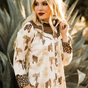 Rodeo Quincy El Caballo Top